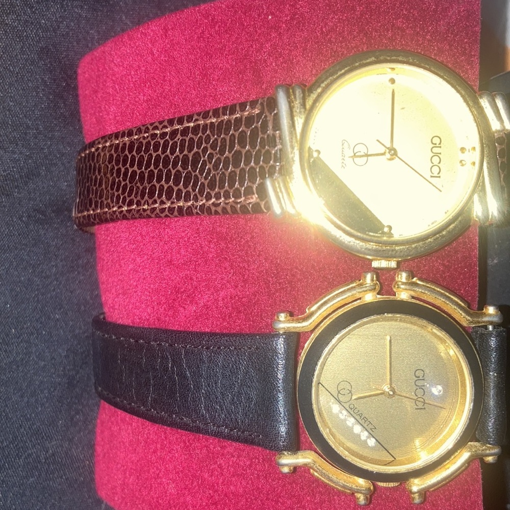 Gucci unisex vintage horsebit watches - Picture 3 of 3